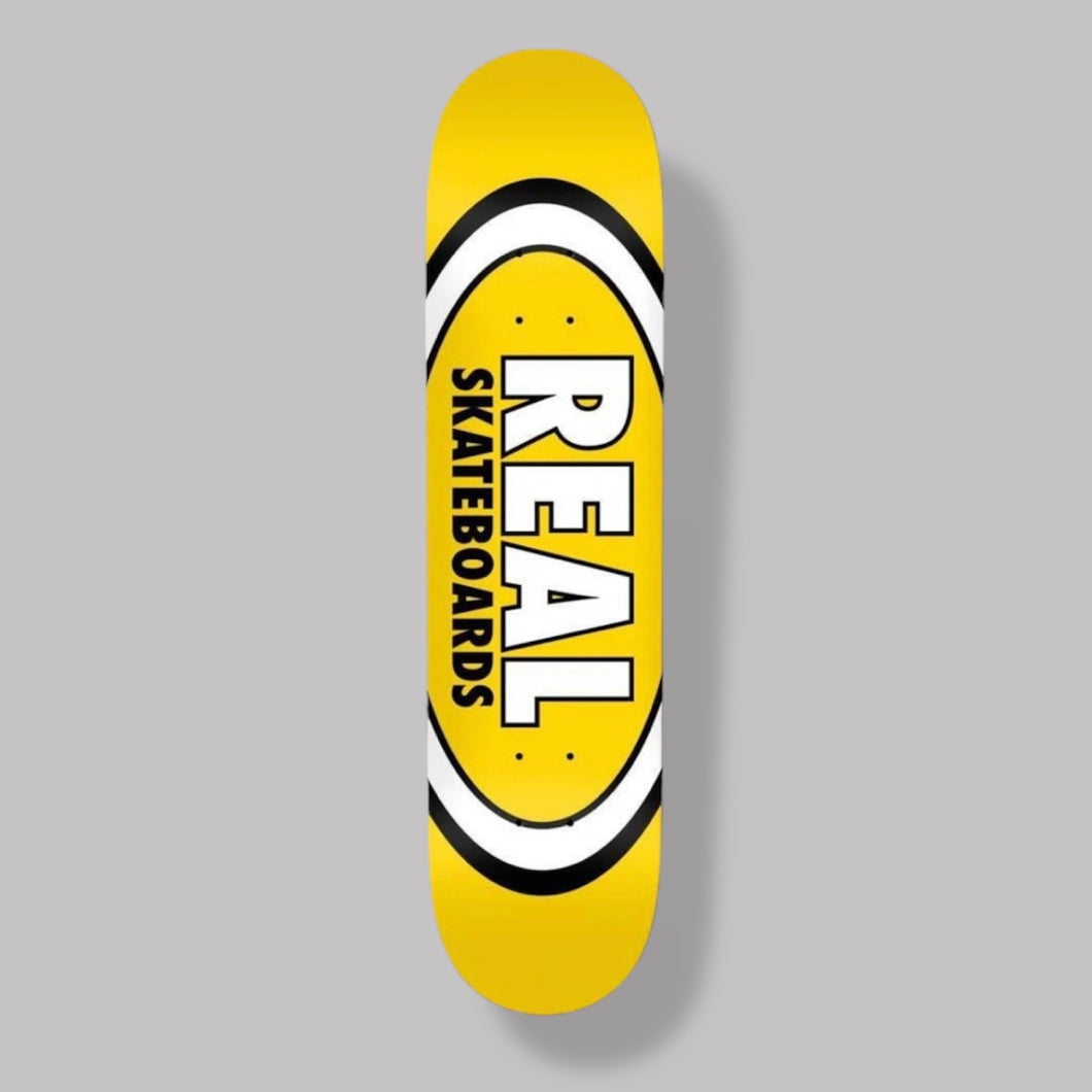 Real Oval Team Yellow 8.06” Deck