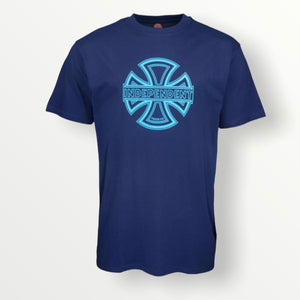Independent Convex Tee Navy