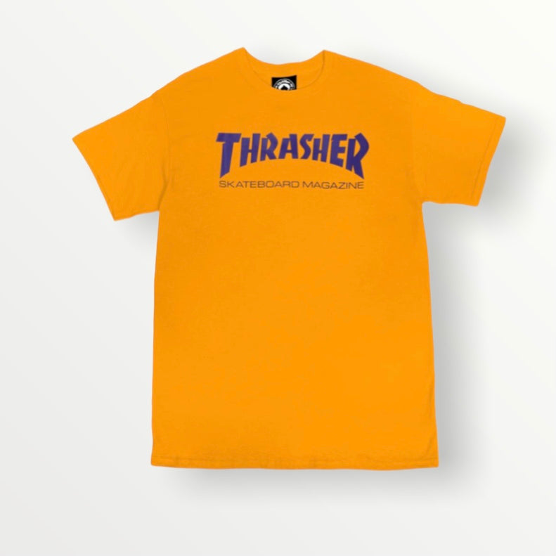 Thrasher Mag Gold Purple T-Shirt