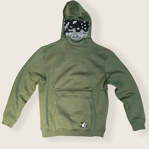 DC Recon Hooded Sweat Green